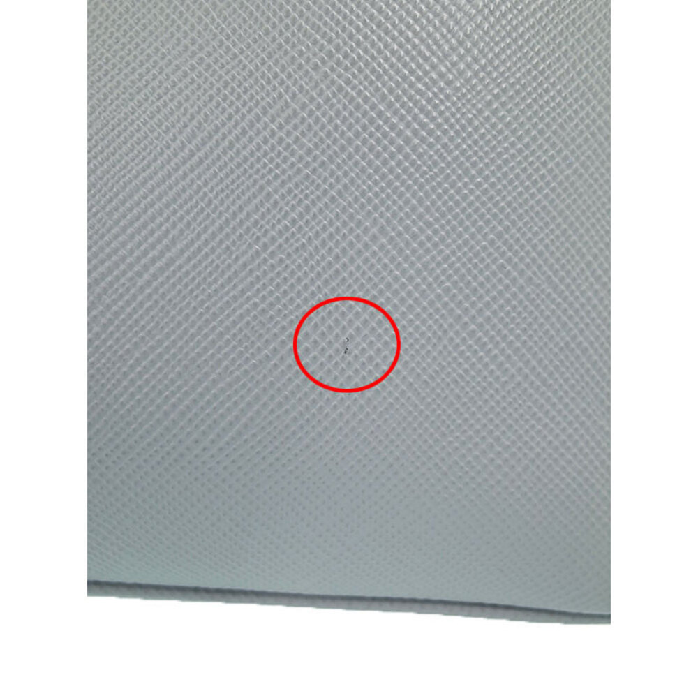 Prada Double Saffiano leather tote bag top handles Blue - Picture 5 of 9